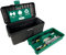 raaco Toolbox 17“, Werkzeugkoffer leer aus Kunststoff, 22,3 x 44,2 x 22,9 cm, Beladung bis zu 25 kg, Leichtgewichtig, mit Innenfach, Idealer Werkzeugkasten & Werkzeugkiste für optimale Organisation