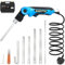 GONYTIA 250W AC Rotatable Electric Hot Knife, 6 Blades Foam Cutter Cutting Tool Kit, Full-Body Air Cooling System Foam Cutter with Heavy-Duty Case for EPP, EPS, XPS, EVA, EPE, PU, KT Board, Sponge