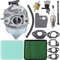 ZAMDOE GCV190 HRX217 Carburatore per Honda GC190 GCV190 GCV190A GV190LA Motore HRB217 HRX217K1 HRX217K2 Tagliaerba Sostituire 16100-Z0Y-813 16100-Z0Y-812 16100-Z0Y-003 Idropulitrice
