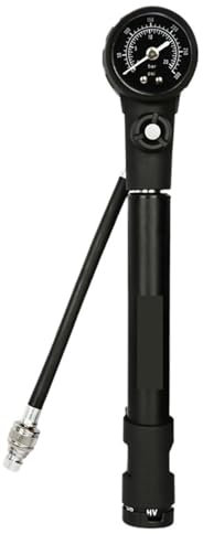 Pompa Per Bicicletta Pompa ad aria for sospensione MTB da 300 psi Pompa for forcella for ammortizzatori for bicicletta Gonfiatore for pneumatici for bici Pompaggio for pneumatici mini calibro Pompa Bi