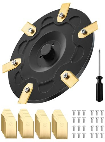 [Set di aggiornamento] Disco di lama + 30 lame + 30 viti compatibile con Segway Navimow i105E, i108E, i110E Robot di falciatura pezzi di ricambio - Disco di Llame Robot di falciatura disco rotante