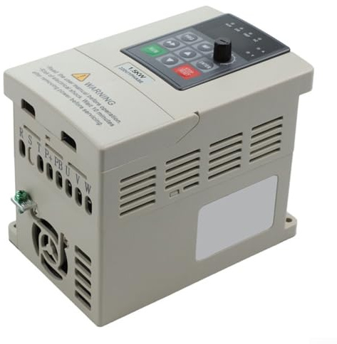 1 variateur de fréquence de 1.5kW avec entrée monophasée 220 V et sortie triphasée 380 V pour Contrôle de la Vitesse du Moteur