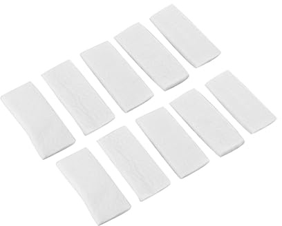 Veemoon 5pairs Dual-side Glass Cleaning Cotton Magnetic Glass Wiper Cleaner Cotton for Magnetic Wiper Use for Cleaning Windows and Mirrors