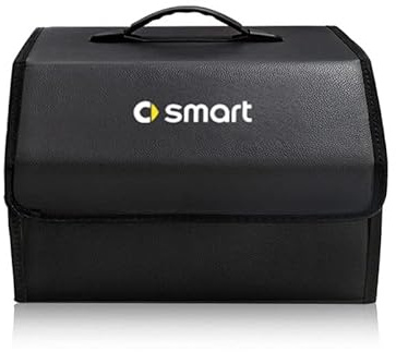 MOBYAT Faltbare Kofferraum-Organizer-Box für Smart Fortwo Forfour 451 453 Zubehör, B