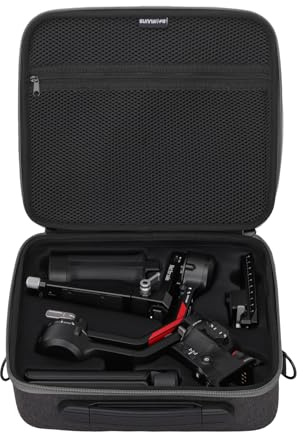 BeisDirect Custodia da viaggio per DJI RS 4 Kit Borsa di Immagazzinaggio Stabilizzatore Palmare Custodia di Trasporto Custodia Dura Manicotto Protettivo per DJI RS4 Gimbal Stabilizzatore Accessori,