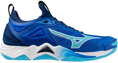 Mizuno Scarpe da pallavolo da Uomo, Blu, 44.5 EU