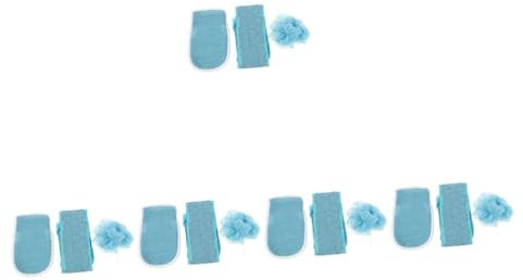 Healeved 5sätze Duschpeeling-tuch Teiliges Für Effektive Körperreinigung Und Massage Für Rücken Und Schwer Erreichbare Stellen Aus Weichem Material