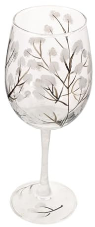 HOLIDYOYO Copa De Pintada Mano Diseño Floral Vaso De Cumpleaños Para Decoración Del Copa De Para Mujeres