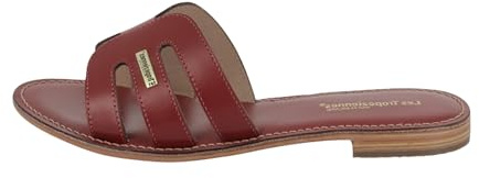 LOS TROPEZIANOS por Sr. Belarbi Mujer Damia Zapatos Ciudad Mule y Zueco, Rojo, 39 EU