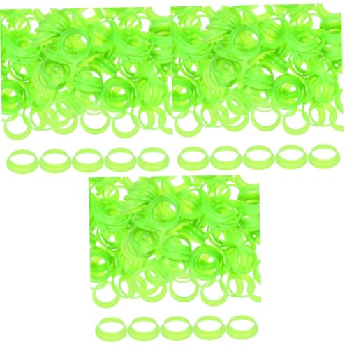 SHINEOFI 300pcs Luminous Fire Extinguisher Circle Visible Rings for Extinguisher Bottleneck Plastic Replacement Ring for Home and Office Safety