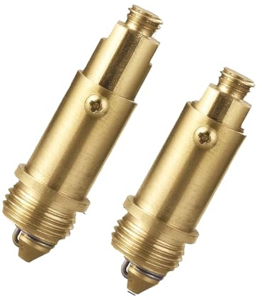 2Pcs Basin Pop Up Click Clack Slotted Plug Bolt Assembly Basin Pop Up Plug Bolt Replacement&Pop Up Sink Plug Replacement& Click Clack Basin Waste&Pop Up Plug&For Most Sink Bath Tub Basin Drain Stopper