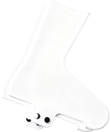 Qianly Cycling Shoe Covers,Bicycle Overshoes,Shoecovers Protectors Booties Bike Lock Shoe Covers for Women Men Outside Traveling, White M