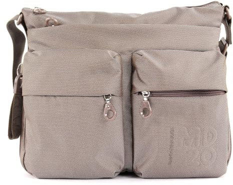 Mandarina Duck Md 20 P10qmtx6, Borsa a Tracolla Donna, Beige (Taupe), 32x28x10 (L x H x W)