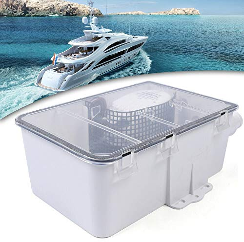 SHZICMY Elektrische Luftpumpe 12V Badpumpe 600GPH Wasserpumpe, Boot Automatische Duschwannen Pumpensystem für Yachten, Wohnmobil