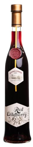 Likör Red Wildberry 0.5l (20% Vol) | Wildfruchtlikör 500ml | Beerenlikör | Schwechower Brennerei (1229)