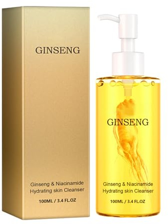 Ginseng Schaumreiniger Niacinamid Gesichtswaschmittel Trockene Haut Fettige Haut Mischhaut Limpiador Gesichtsreiniger 100 Ml