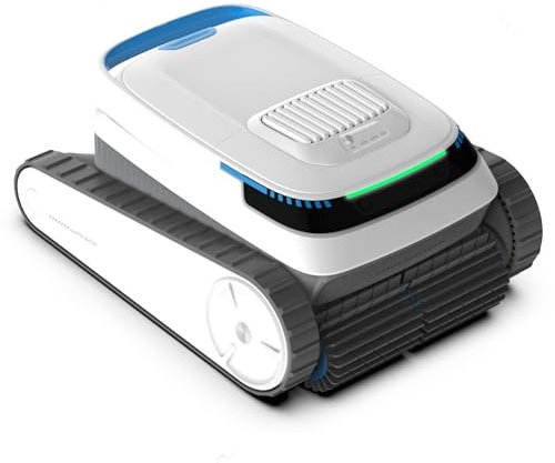 BOTLUXE Pool Vacuum for Inground Pools, 45,000Pa Power, Smart Navigation, Cordless Robotic Pool Cleaner for Pool Floor, Wall & Waterline, 120min Runtime, Suitable for Inground and Above Ground Pools