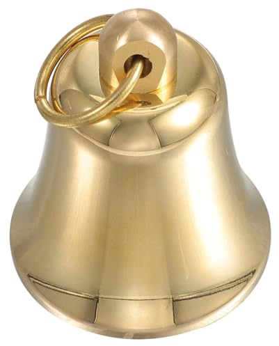 ERINGOGO Vintage-Glocke Zum Aufhängen Glockenanhänger Für Windspiel DIY-Bastelglocke Aus Messing Dekorative Retro-Glocke Für Weihnachten Ostern Valentinstag Halloween Und Geburtstage
