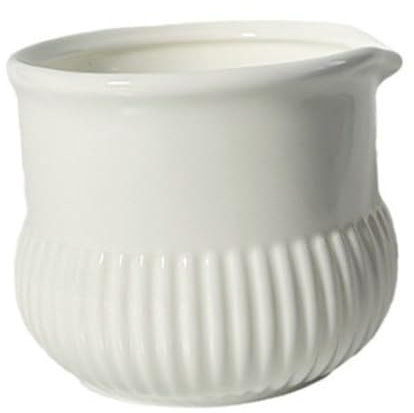 SHOWERORO pot à lait en céramique contenant de sirop récipient à sucre de pichet de à café ancien sucrier pichet crémier petit sucriers blanche