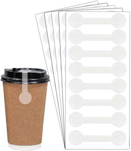 Transparent Tamper Evident Labels,Clear Tamper Resistant Stickers,2.75x0.5 Inch Adhesive Stickers Food Retail Package Sealed for Drink,Gift Packing,504 Pcs