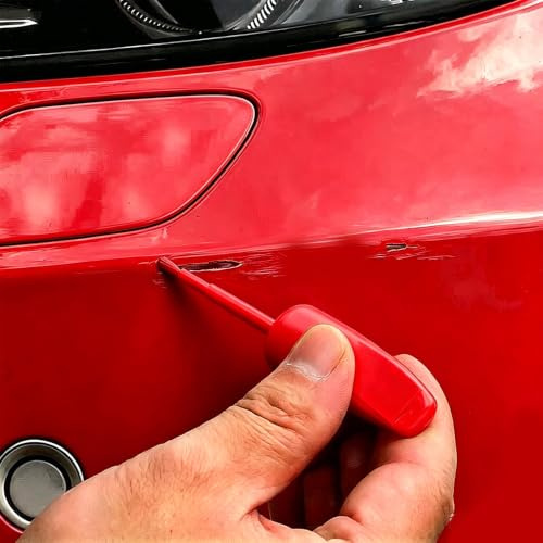 R-timer Lackstift Auto für Peugeot 3008 II M I 2016-2025, Kratzerentferner Stift langanhaltende Originallack Versiegelung Reparaturset Fahrzeug,Red