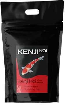 KENJI KOI Winter Balance 5kg 3mm - Sinkendes Koifutter Winter - Koifutter Frühjahr, Herbst, Winter | KENJI KOI Winterfutter - sinkendes Fischfutter