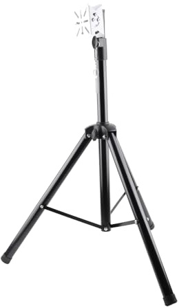 Yctze Staffa Universale in Metallo Ventola e Proiettore Olografico 3D, Compatibile con Supporti da Pavimento 42-65 cm