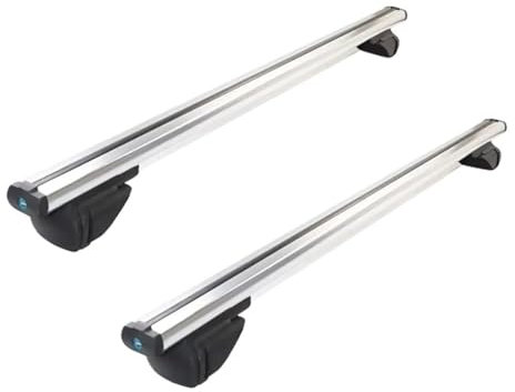 Dachträger 2PCS 120/130Cm Universal Auto Dach Rack wasserdichte Dach Korb Lagerung Gepäck Unterstützung Für SUV Dach Rack Auto Zubehör Dachgepäckträger(120cm)