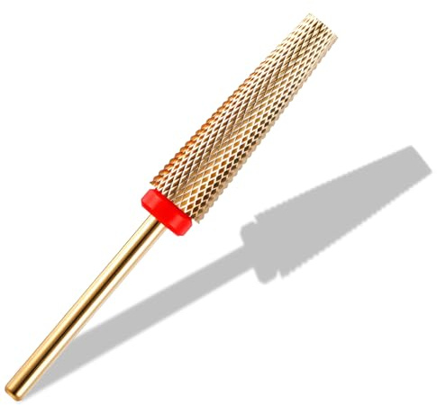 5-in-1-Nagelfräser Bit Hartmetall 2 Wege Drehfunktion Links Rechtshänder Professionelle 3/32 Zoll Nagelbohrer Sets Nagelhaut Bits Fräser Bits für Acryl-Nagelgel Maniküre Pediküre