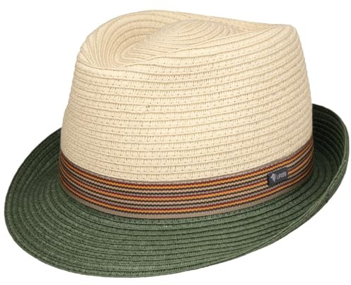 Lipodo CHAPEAUSHOP Jorland Chapeau Trilby Paille Fabrique en Italie Homme Printemps Ete