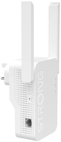 STRONG WiFi 7 Extender Booster BE3600, WiFi Booster Long Range | 3600Mbps, WiFi 7, MLO, Gigabit Ethernet Port, 2×5dBi Antennas, 8K Streaming, WPS, Access Point Mode