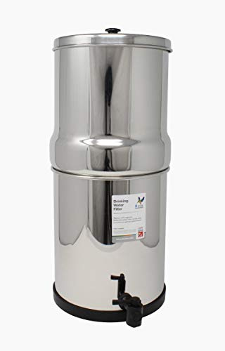 Purificateur d'eau à gravité British Berkefeld 12L équipé de 2 cartouches Ultra sterasyl certifie NSF