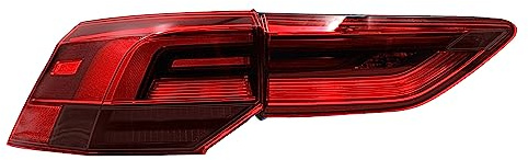 Finest Folia Rückleuchten Folie Set Aufkleber Tönungsfolie Heckleuchten Passgenau zugeschnitten für Rückleuchte Selbstklebend Kfz Auto Zubehör C060 (Dark Grey, Classic LED)