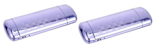GALPADA 2stücke Aluminium Brillenetui Für Sonnenbrillen Robustes Elegantes Aufbewahrungsbox-design Für Reisen Passend Für Brillengrößen Idealer Schutz Und Einfache Handhabung
