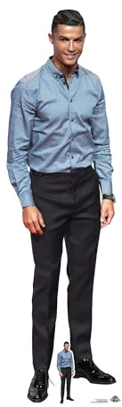 Ronaldo Blue Shirt Pappaufsteller 51x188