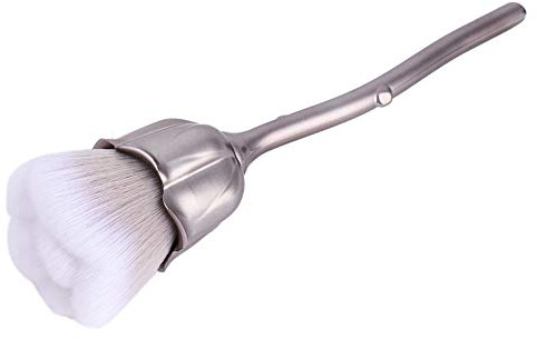 Naroote Make -up Pinsel, Nagelstaubbürste Weiche Nagelstaub Reinigung Pinsel Nagelkunst Pulver Staub Entfernung Maniküre DIY -Nagelwerkzeug Pulver UV Gel Entfernung Maniküre Werkzeug