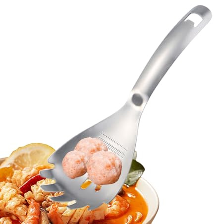 Kitchen Spoons For Cooking,Versatile Kitchen Live,Hot Resistant Cookware With Strainer Holes For Grating Turmeric Noodles Egg Yolks Separating | Sour Cream Cheese Onion Spices