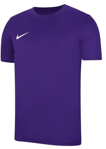 Nike Dri-Fit Park 7, Maglia Manica Corta Bambino, Viola Corte/Bianco, M