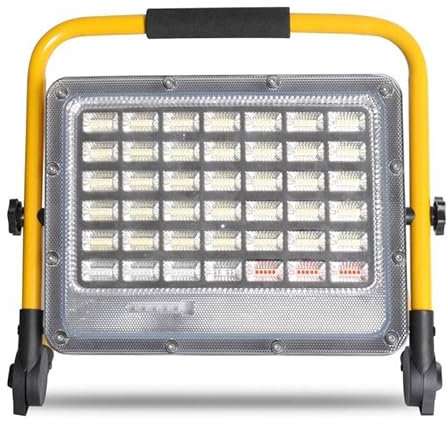 ledbox Proyector LED, 200W con batería de Litio recargable + emergencia, Blanco frío