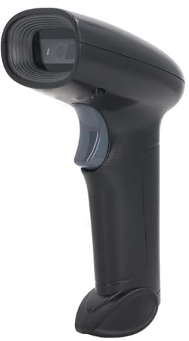 1D 2D QR-Barcode-Scanner, Kabellos, USB-kabelgebundener CMOS-Bild-Barcode-Leser mit Summer und LED-Anzeige, für Geschäft, Lager
