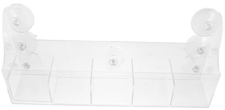 OSALADI Estante De Refrigerador Ventosa Organizador De Estantes Para Refrigerador Transparente