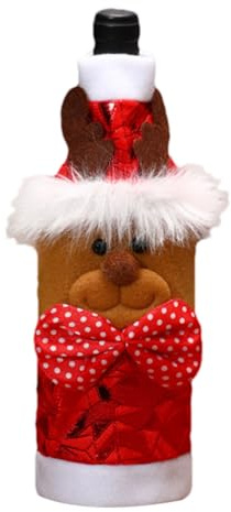 Weihnachts-Weintüten – Weihnachts-Wein-Geschenktüten | Weinflaschenhüllen | Flaschenkleid, Weinzubehör, Weinflaschentasche | Weinbeutel, Flaschenhülle, Dekoration, Exquisit Für Restaurant, Zuhause, Bar