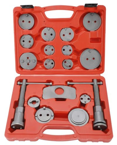 FreeTec 18 pièces Coffret d'outils Repousse Piston d'étrier de Freins