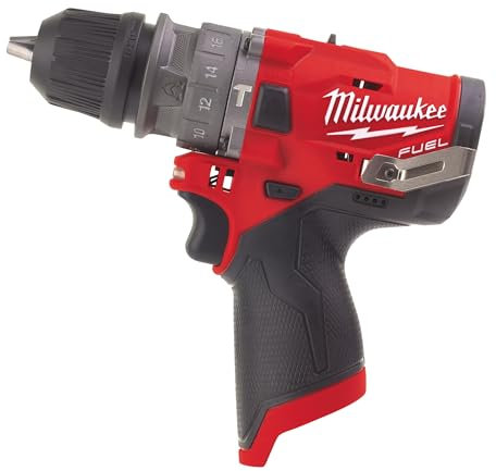 Milwaukee Compact Impact Drill 12 Volt Fuel Technology with keyless Chuck only - Without Battery