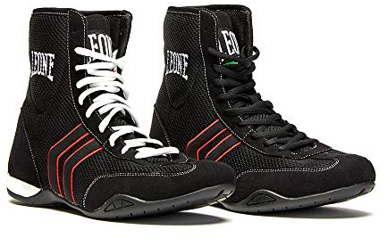 LEONE 1947, Bottes de Boxe, Adulte Unisexe, Noir, 38, CL188
