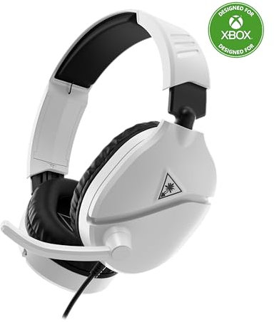Turtle Beach Recon 70 Konsole Weiß Xbox Universell Einsetzbares Gaming-Headset for Xbox Series X|S, Xbox One, PS5, PS4, PC and Mobile