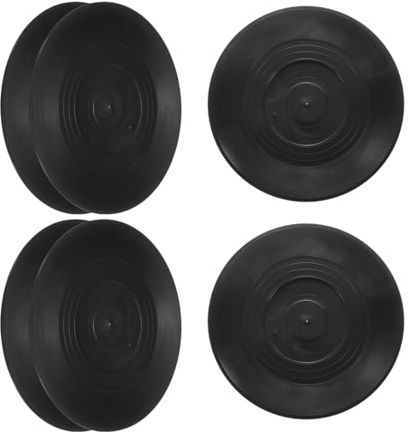 PATIKIL 6 Piezas En Blanco Vinilo Discos 5 CD Falso Vinilo Discos Negro | para Pared Estética Decoración Decorativos Discos, para Rollo Música Habitación Rock Fiesta Decoración