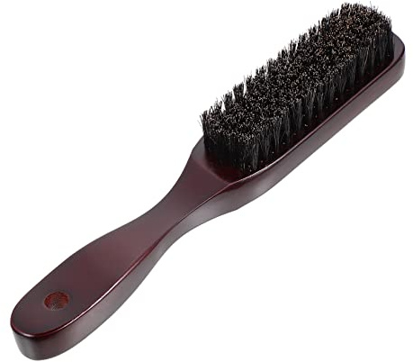 HONMEET Bartbürste mit Ergonomischem Design und Leichtem Gewicht für Professionelle Bartpflege und Gesichtsreinigung bei Männern