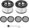 Heykewi HEPA Filter Ersatzteile für Xiaomi G10 Plus / G10 / G9 Plus / G9 Staubsauger, für Dreame Z10 Station / T10 / T20 / T30 / R10 / R10 Pro / R20 / R20 Pro Staubsauger Zubehörset (7 Teiliges)