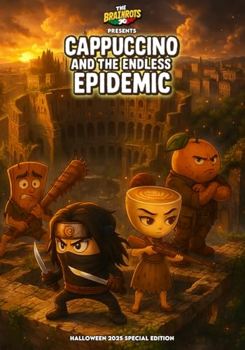 CAPPUCCINO AND THE ENDLESS EPIDEMIC - The Brainrots Comics Book: Halloween Special 2025: A Complete Story in English (The Brainrots - The comic of the Italian Brainrot characters [ English Version ])